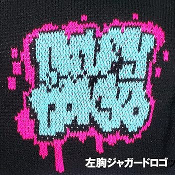 GALFY ガルフィー わんわん落書きニットカーディガン Amazon.co.jp: 【GALFY/ガルフィー わんわん落書き ニット